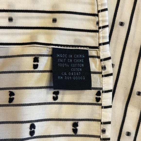 BLU by Polifroni L button down shirt with square buttons and embroidered detail - Picture 4 of 13